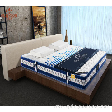 Hot Sale Natural Latex Foam Pocket Spring Mattress